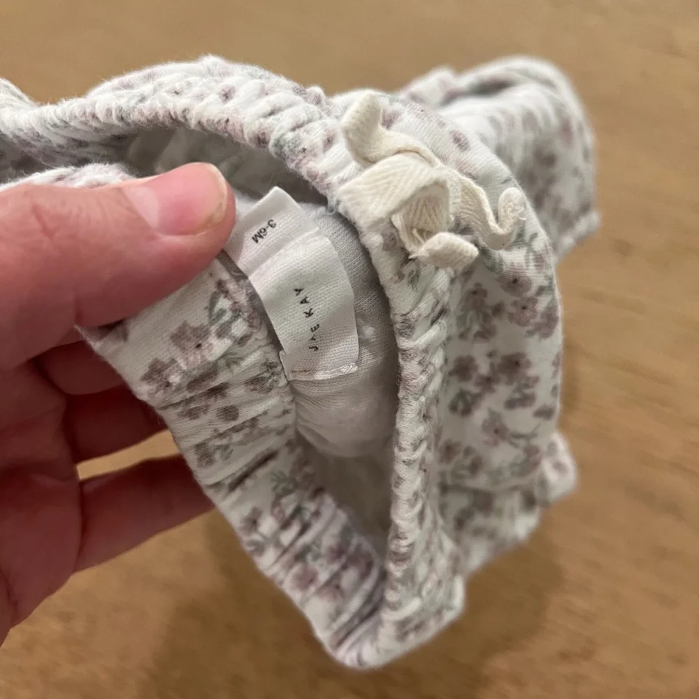 Jamie Kay Floral Print Cotton Baby Bloomers 3-6 months